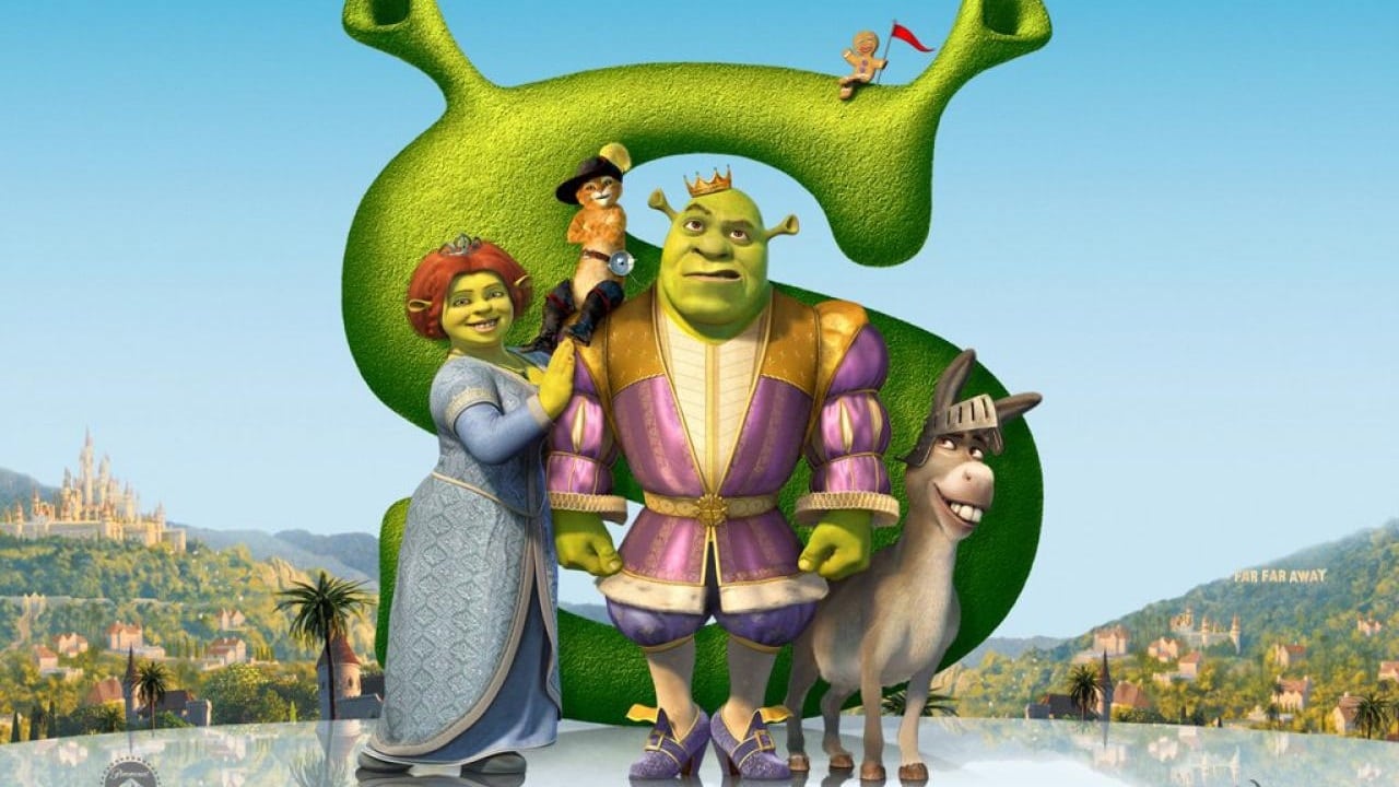 Cena do filme 'Shrek Terceiro'