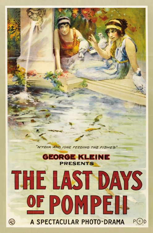 Imagem do Poster do filme 'The Last Days of Pompeii'