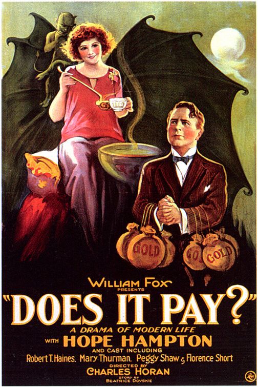 Imagem do Poster do filme 'Does It Pay?'