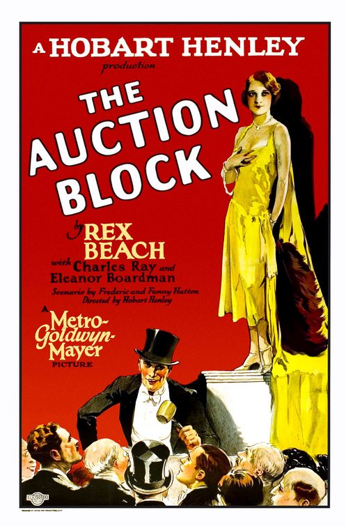 Imagem do Poster do filme 'The Auction Block'