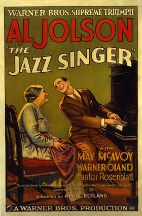 Imagem do Poster do filme 'The Jazz Singer'