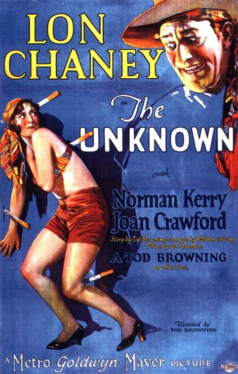 Imagem do Poster do filme 'O Monstro do Circo (The Unknown)'