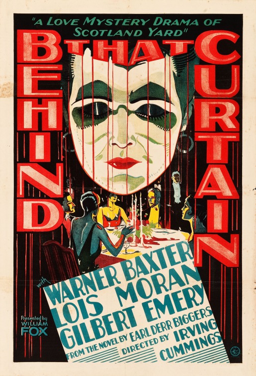 Imagem do Poster do filme 'Behind That Curtain'