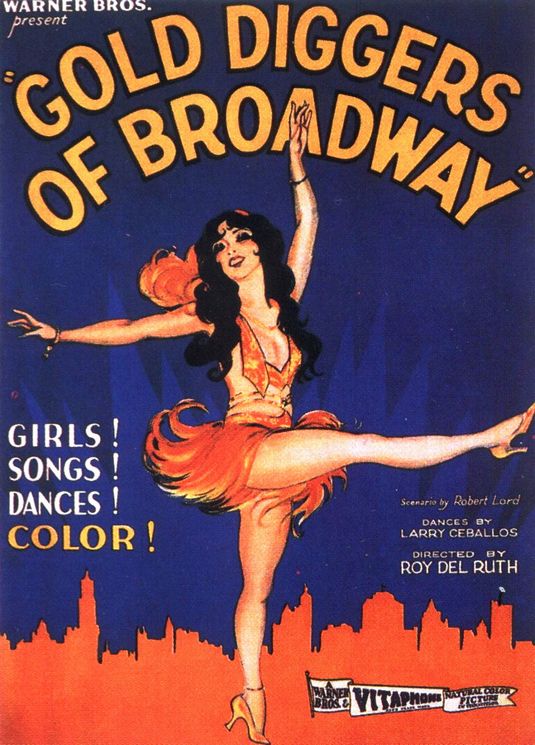 Imagem do Poster do filme 'Mordedoras de Broadway (Gold Diggers of Broadway)'