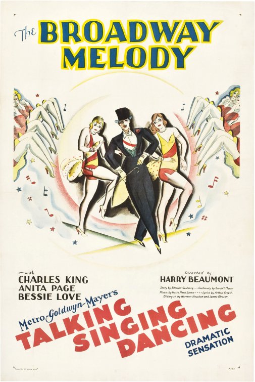 Imagem do Poster do filme 'Melodia na Broadway (The Broadway Melody)'
