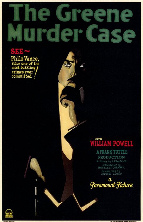 Imagem do Poster do filme 'A Casa do Crime (The Greene Murder Case)'