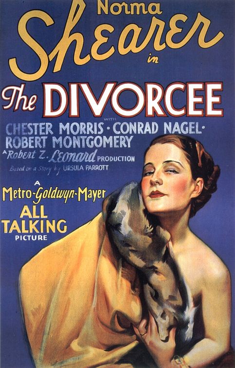 Imagem do Poster do filme 'A Divorciada (The Divorcee)'