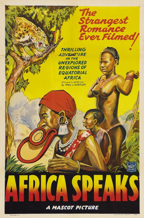 Imagem do Poster do filme 'Africa Speaks'