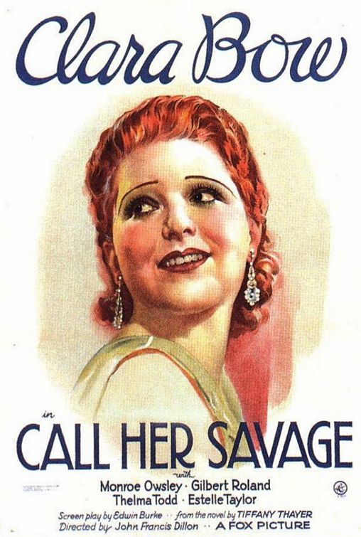 Imagem do Poster do filme 'Call Her Savage'