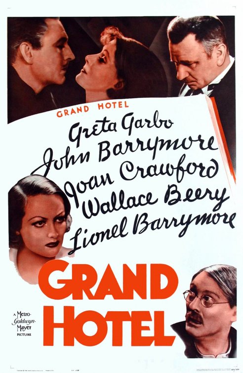 Imagem do Poster do filme 'Grande Hotel (Grand Hotel)'