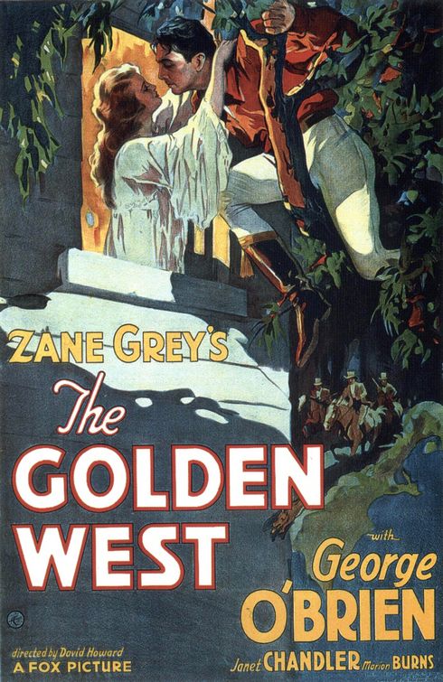 Imagem do Poster do filme 'Destino Rubro (The Golden West)'