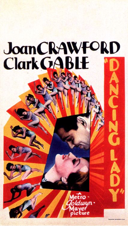 Imagem do Poster do filme 'Amor de Dançarina (Dancing Lady)'
