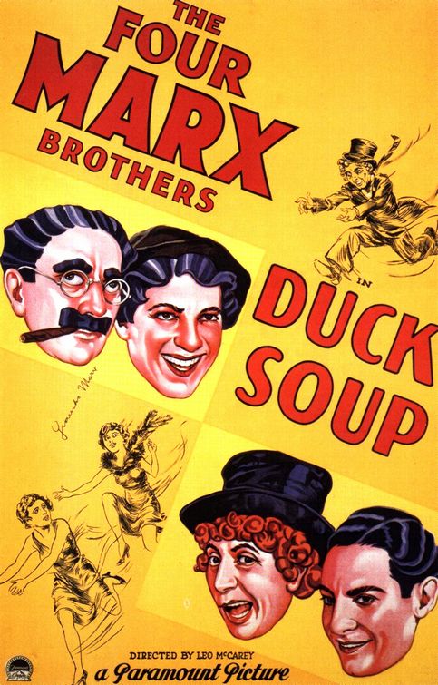 Imagem do Poster do filme 'Diabo a Quatro (Duck Soup)'