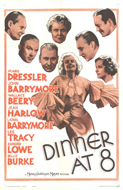 Imagem do Poster do filme 'Jantar às Oito (Dinner at Eight)'