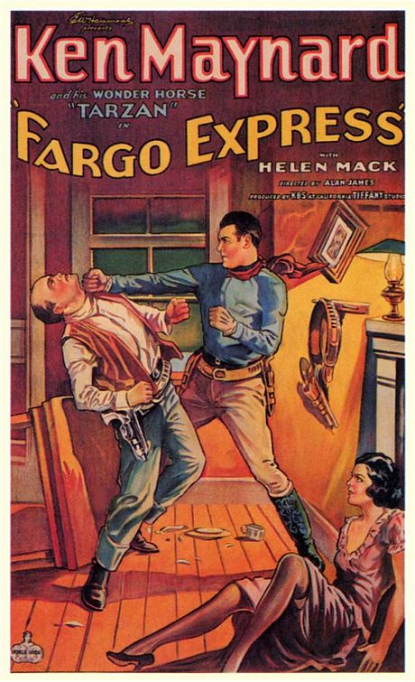 Imagem do Poster do filme 'O Bandido do Cavalo Branco (Fargo Express)'