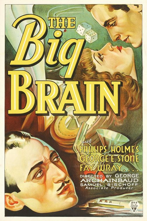 Imagem do Poster do filme 'The Big Brain'