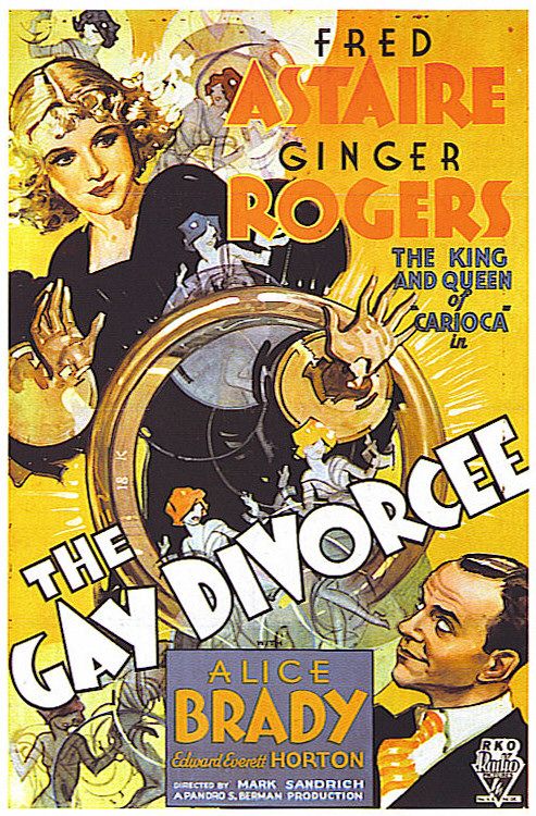 Imagem do Poster do filme 'A Alegre Divorciada (The Gay Divorcee)'
