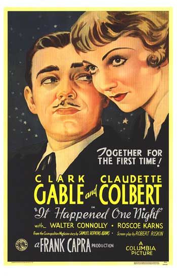 Imagem do Poster do filme 'Aconteceu Naquela Noite (It Happened One Night)'