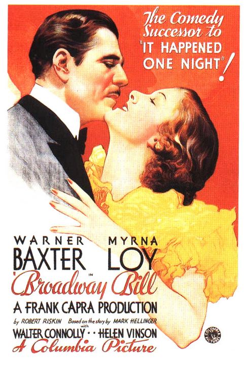 Imagem do Poster do filme 'Broadway Bill'