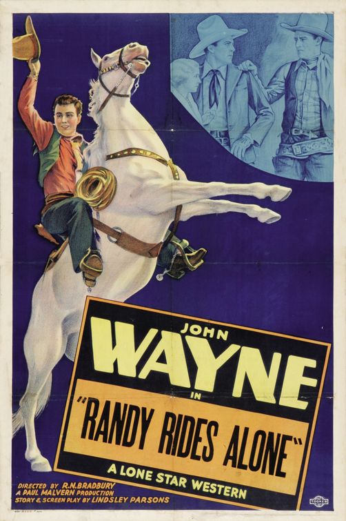 Imagem do Poster do filme 'A Ferro e Fogo (Randy Rides Alone)'