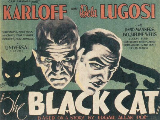 Imagem do Poster do filme 'The Black Cat'