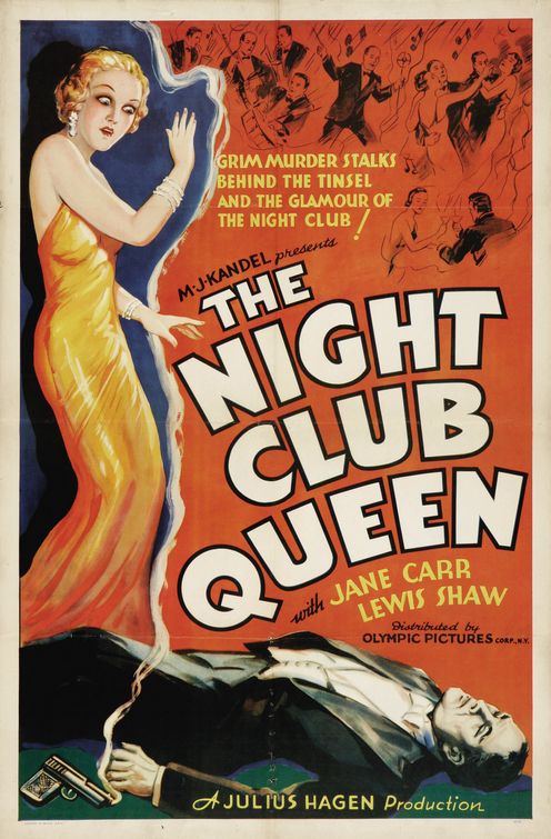 Imagem do Poster do filme 'The Night Club Queen'