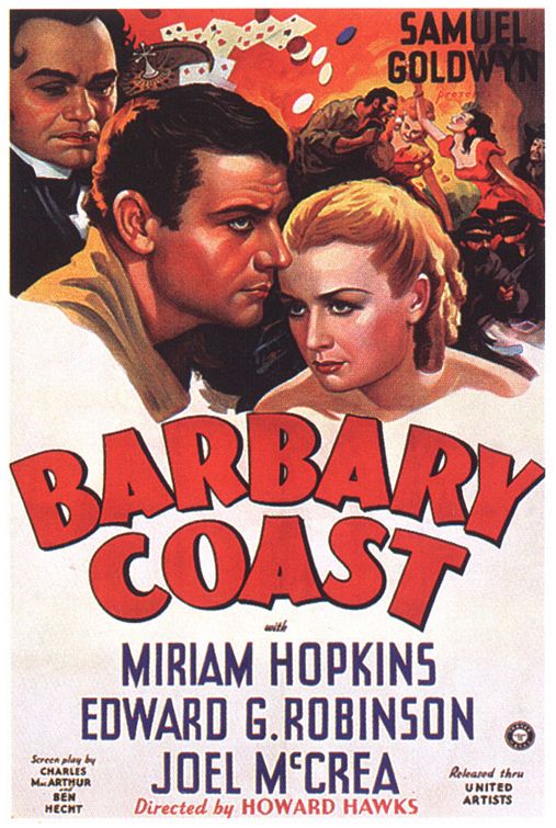 Imagem do Poster do filme 'Barbary Coast'