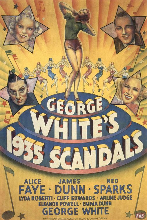 Imagem do Poster do filme 'Escândalos na Broadway de 1935 (George White's 1935 Scandals)'