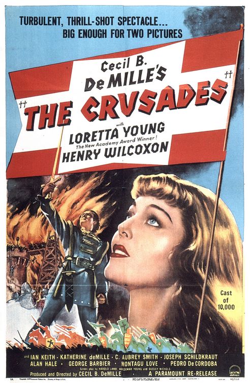 Imagem do Poster do filme 'The Crusades'