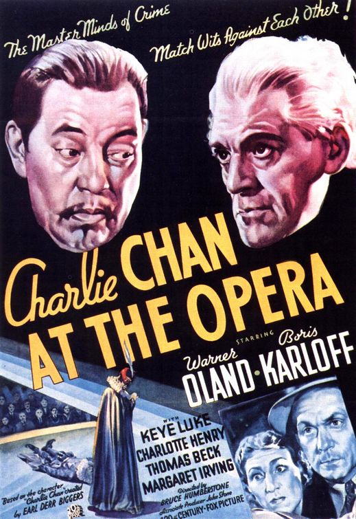 Imagem do Poster do filme 'Charlie Chan at the Opera'