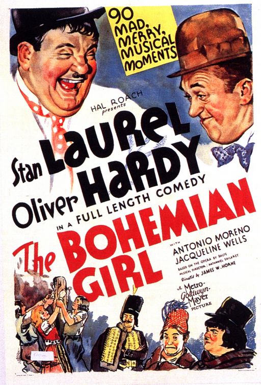 Imagem do Poster do filme 'The Bohemian Girl'