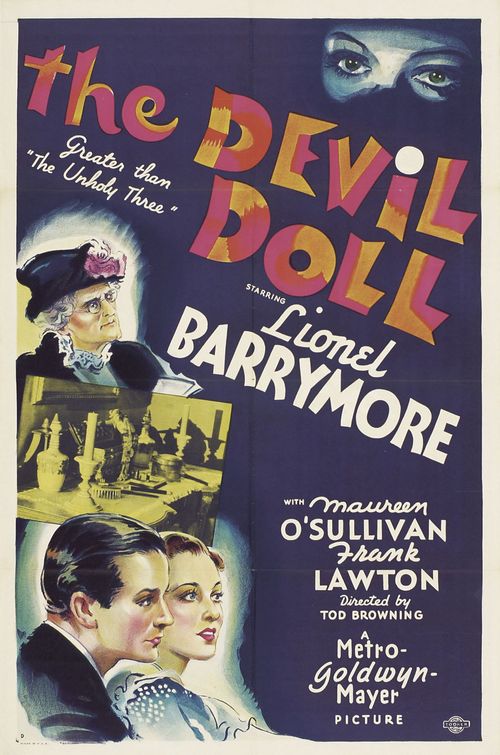 Imagem do Poster do filme 'A Boneca do Diabo (The Devil-Doll)'
