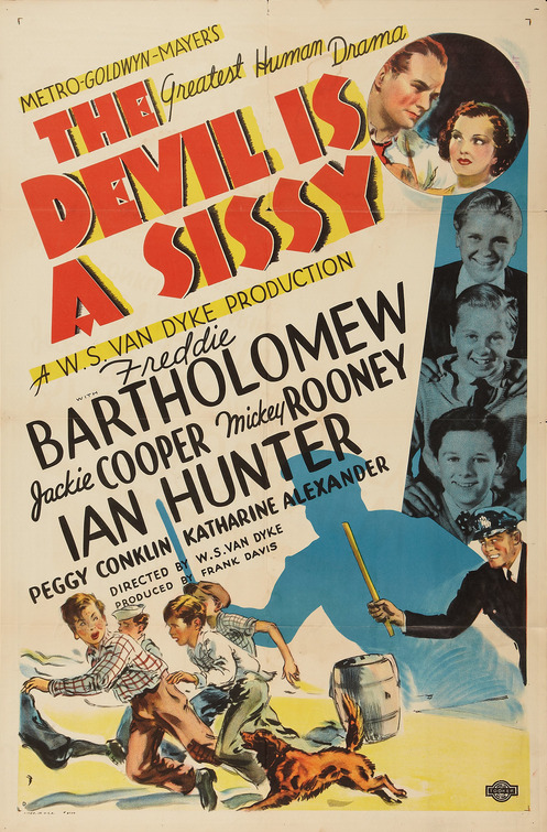 Imagem do Poster do filme 'O Diabo é um Poltrão (The Devil Is a Sissy)'