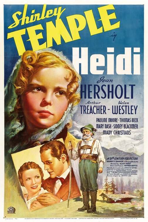 Imagem do Poster do filme 'Heidi'