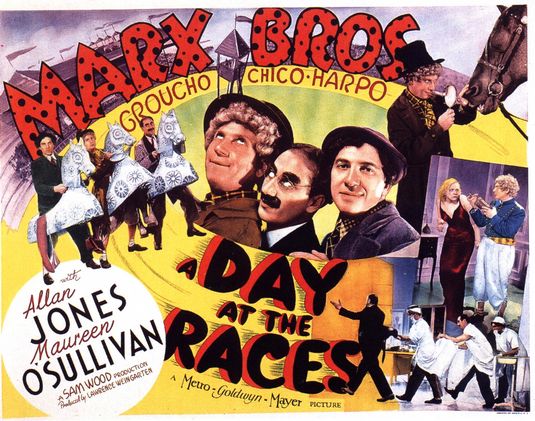 Imagem do Poster do filme 'Um Dia nas Corridas (A Day at the Races)'
