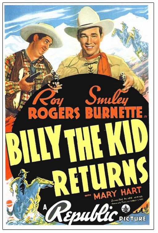 Imagem do Poster do filme 'Billy the Kid Returns'