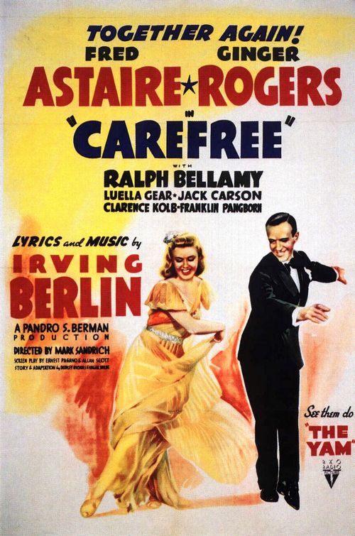 Imagem do Poster do filme 'Dance Comigo (Carefree)'