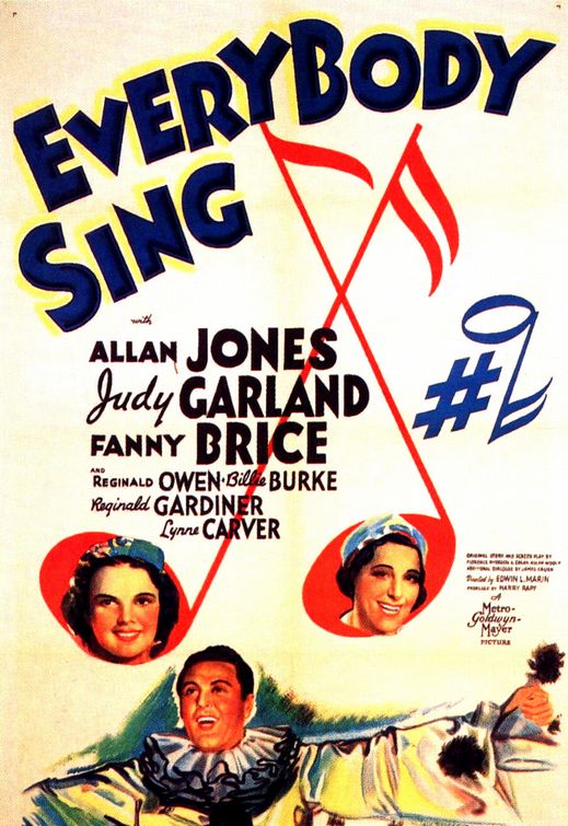 Imagem do Poster do filme 'Diabinho de Saias (Everybody Sing)'