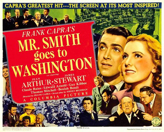 Imagem do Poster do filme 'A Mulher Faz o Homem (Mr. Smith Goes to Washington)'