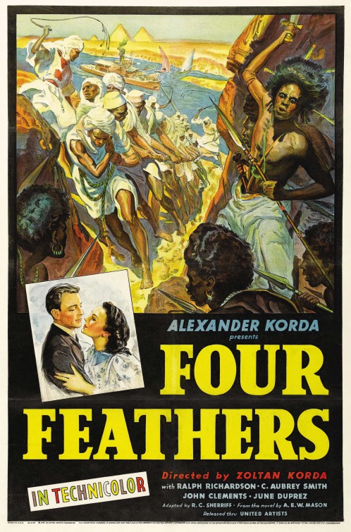 Imagem do Poster do filme 'The Four Feathers'