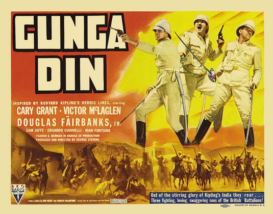 Imagem do Poster do filme 'Gunga Din'