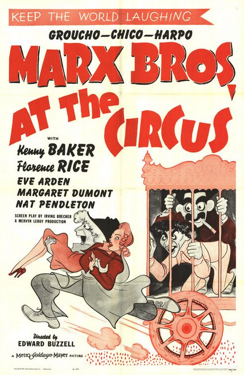Imagem do Poster do filme 'Os Irmãos Marx no Circo (At the Circus)'