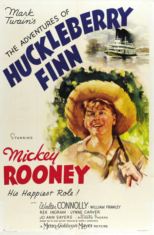 Imagem do Poster do filme 'The Adventures of Huckleberry Finn'