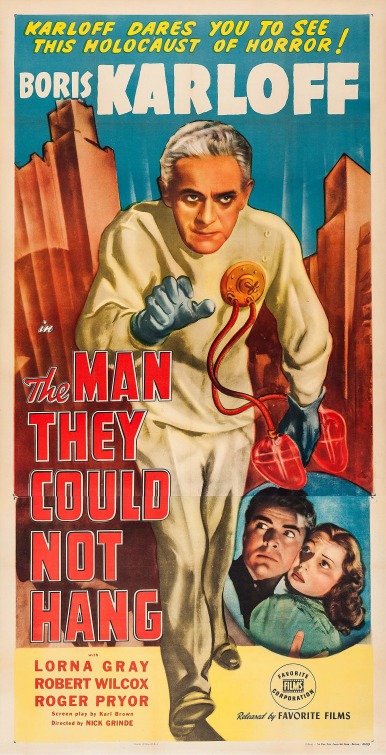 Imagem do Poster do filme 'O Homem Imortal (The Man They Could Not Hang)'