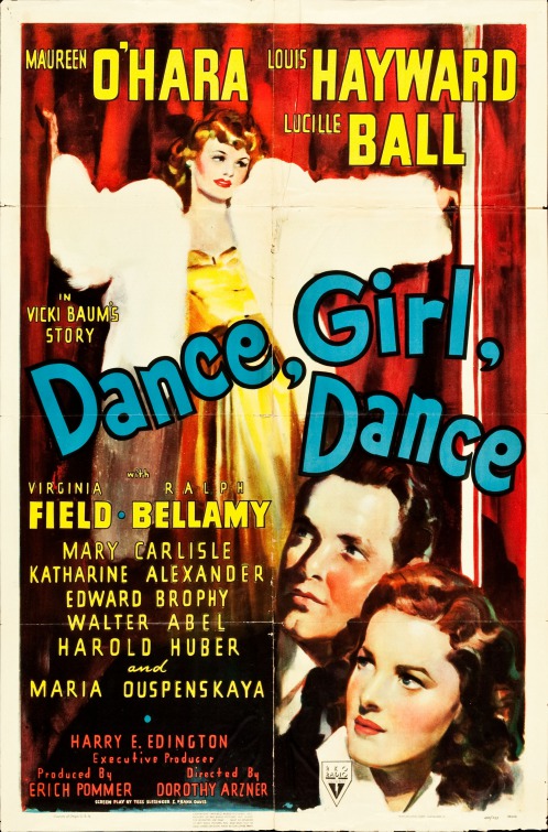 Imagem do Poster do filme 'Dance, Girl, Dance'