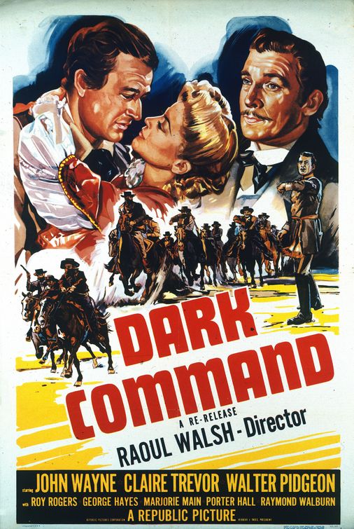 Imagem do Poster do filme 'Comando Negro (Dark Command)'