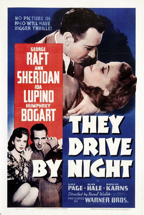 Imagem do Poster do filme 'Dentro da Noite (They Drive by Night)'