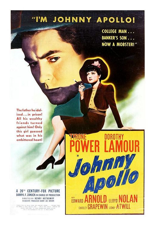 Imagem do Poster do filme 'Johnny Apollo'