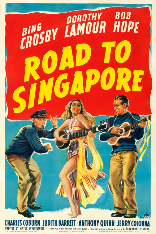 Imagem do Poster do filme 'A Sereia das Ilhas (Road to Singapore)'