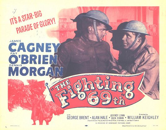 Imagem do Poster do filme 'Regimento Heróico (The Fighting 69th)'